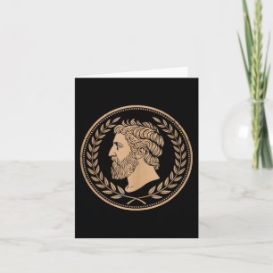 Stoic Roman Epictetus Bust Tank Top Karte