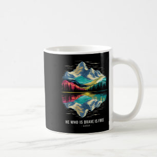 Stoic Seneca Philosoper Zitat Brave Free Stoicismu Kaffeetasse