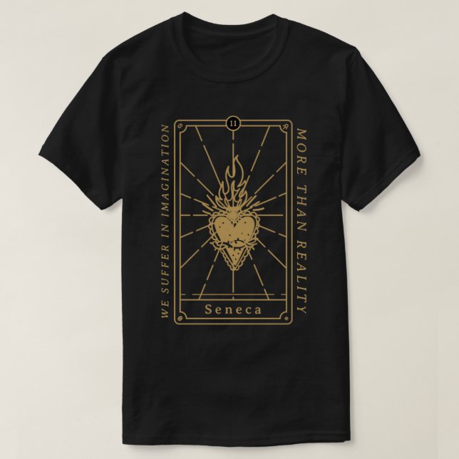 Stoic wisdom Classic TShirt (Design vorne)