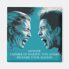 Stoic Wisdom: Emotional Control Quote - Magnet