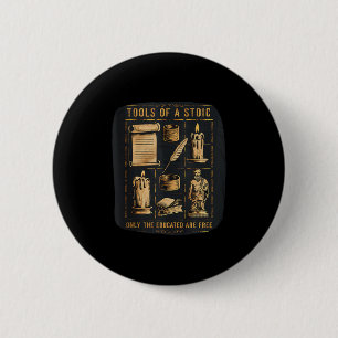 Stoikismus Philosophie zitiert Virtue Weisheit Sel Button