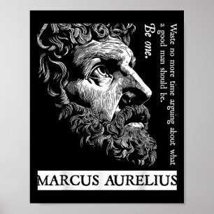 Stoikismus Römisches Reich guter Mensch sei ein Ma Poster