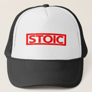 Stoische Briefmarke Truckerkappe