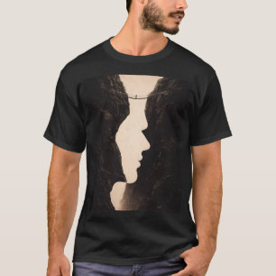 Stoische optische Täuschung Abstrakte Kunst, Klipp T-Shirt