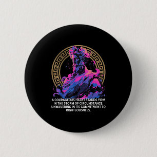 Stoische Philosophie Epische Altgriechischer Stoik Button