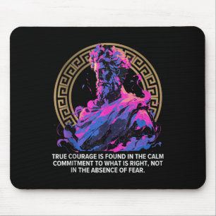 Stoische Philosophie Epische Inspiration Altgriech Mousepad