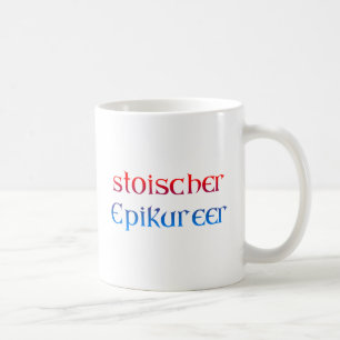 stoischer Epikureer Kaffeetasse