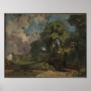 Stoke-by-Nayland - John Constable Poster
