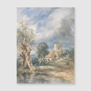 Stoke Poges Church (1834) John Constable Magnetkarte