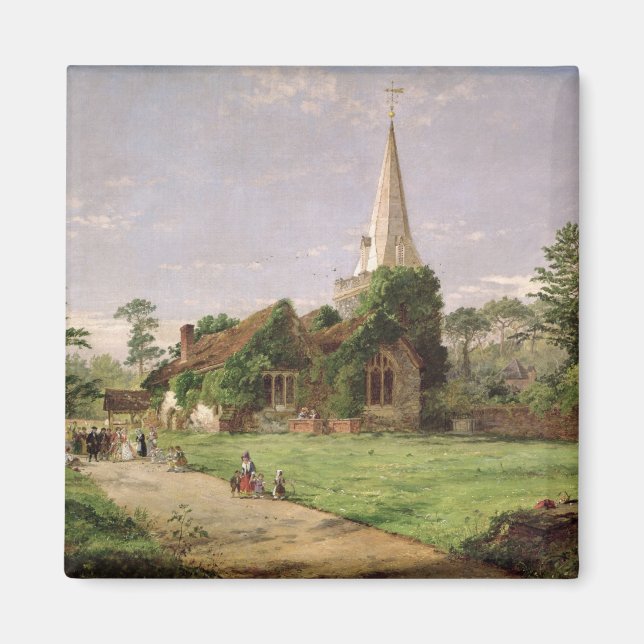 Stoke Poges Church Magnet (Vorne)