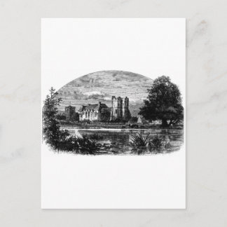 Stokesay Castle 1897 Postkarte