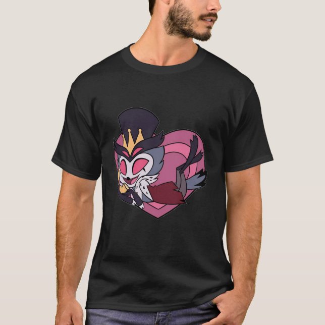 Stolas Heart Helluva Boss anime Manga Cartoon Gesc T-Shirt (Vorderseite)
