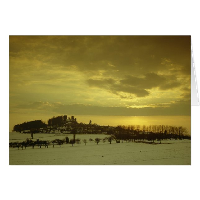 Stolpen Burg, construit en c.1100 (Devant horizontal)