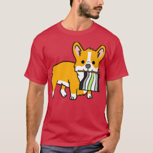 Stolperflagge der Agender Corgi Agender14 T-Shirt