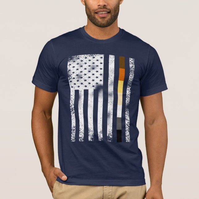 Stolperflagge für coole schwulenbeere T-Shirt (Vorderseite)
