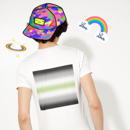 Stolperflagge für Gradient Agender mit Individuell Hoodie