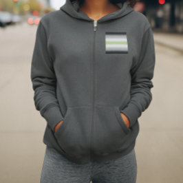 Stolperflagge für Gradient Agender mit Individuell Hoodie