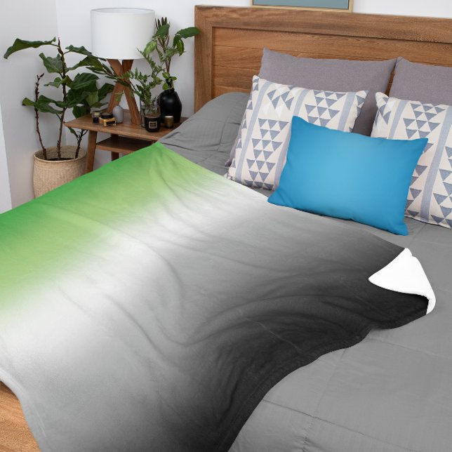 Stolperflagge für Gradient Agender mit Individuell Sherpadecke (Von Creator hochgeladen)