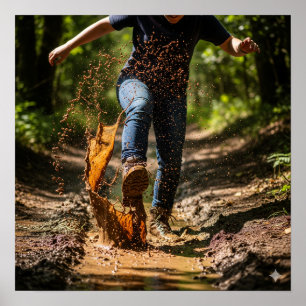 Stolpern im Mund Poster