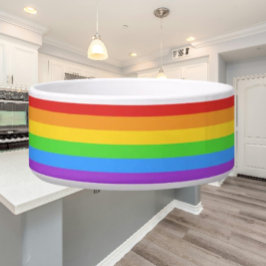 Stolperpaws: Regenbogenflagge Napf