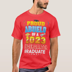 Stolz Abuelo eines Kindergartenstudiums der Klasse T-Shirt