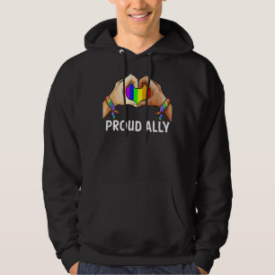 Stolz Albert Pride Lgbt Transgender Flag Herz Gay  Hoodie