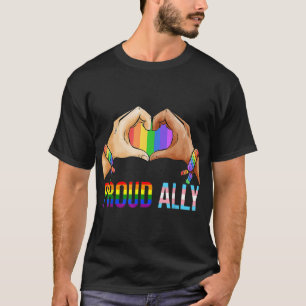 Stolz Albert Pride LGBT Transgender Flag Herz Gay T-Shirt