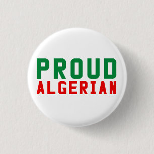Stolz Algerisch Button