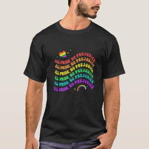 Stolz Alle Stolz keine Vorurteile Retro T-Shirt