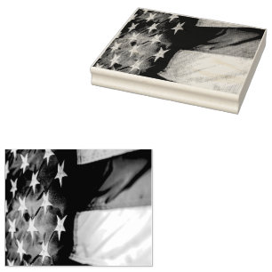 Stolz als Amerikaner Gummistempel