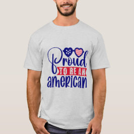 Stolz als Amerikaner T-Shirt