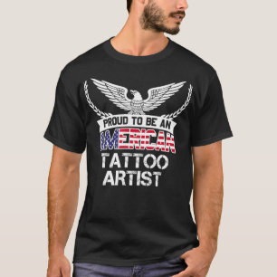 Stolz als amerikanischer Tattoo-Künstler T-Shirt