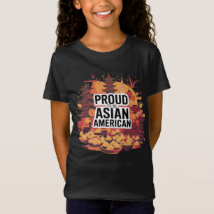 Stolz als asiatisches Amerika T-Shirt