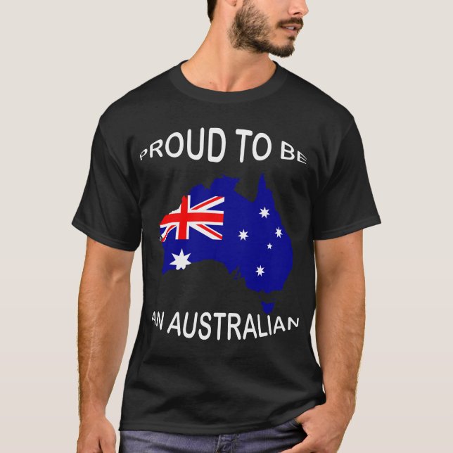 Stolz als australischer T - Shirt (Vorderseite)