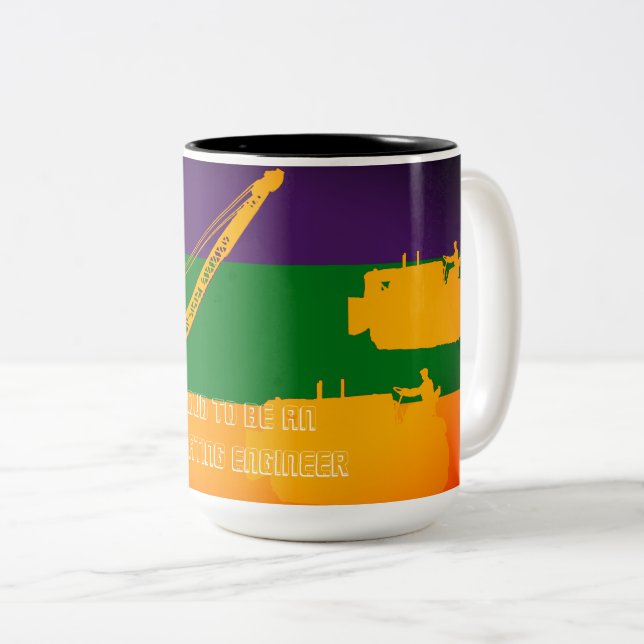 Stolz als Betriebsingenieur - COLORFUL TASSE (VorderseiteRechts)