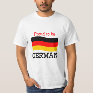 Stolz als deutscher T - Shirt