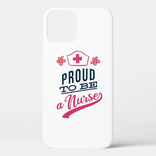Stolz als Krankenschwester Case-Mate iPhone Hülle (Rückseite)