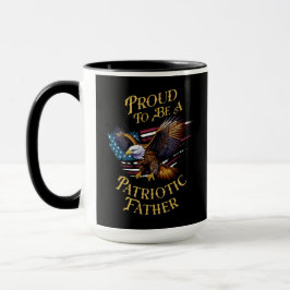 Stolz als Patriotischer Vater Tasse