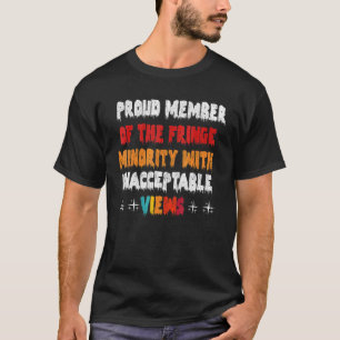 Stolz als Randminderheit mit unakzeptabler T-Shirt