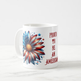 Stolz, Amerikaner zu sein - 4. Juli Kaffee Tasse