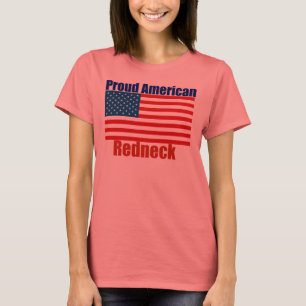 Stolz amerikanischer Redneck 4. Juli T-Shirt