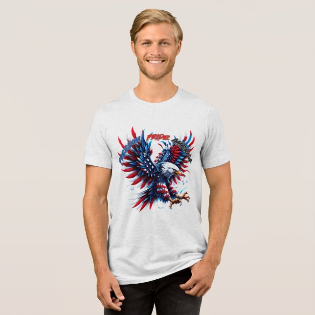 Stolz, amerikanischer T - Shirt zu sein". (Vorderseite voll)