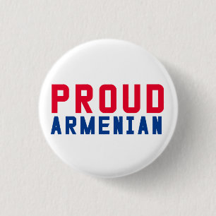 stolz Armenisch Button