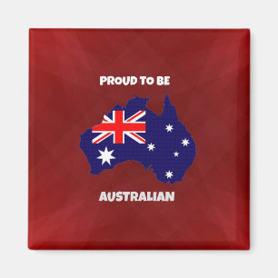 Stolz auf Australier Magnet