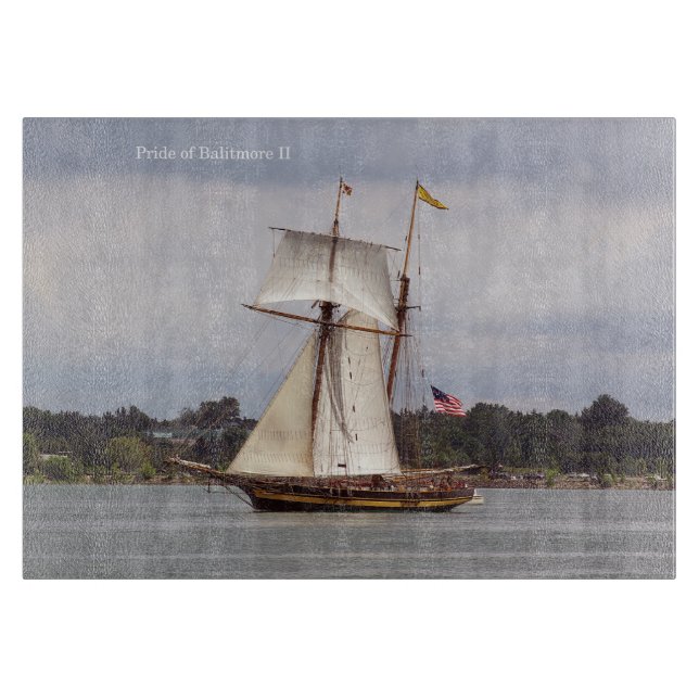 Stolz auf Baltimore II Schneidebrett (Vorderseite)