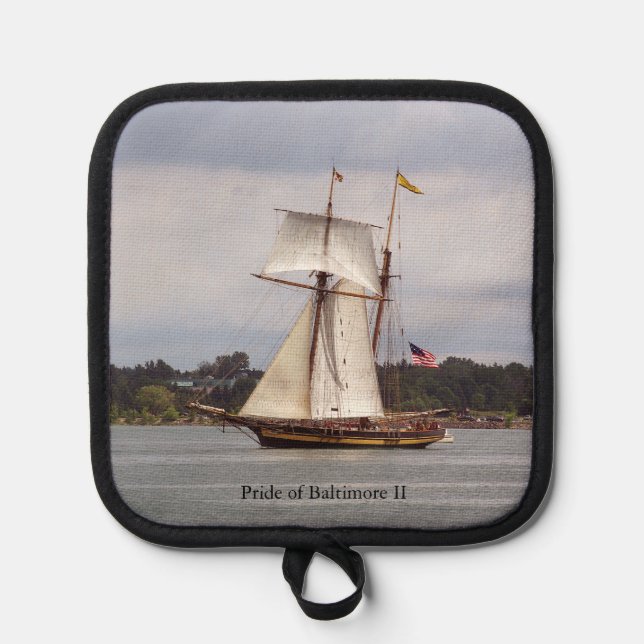 Stolz auf den Baltimore II-Potbesitzer Topflappen (Vorderseite)