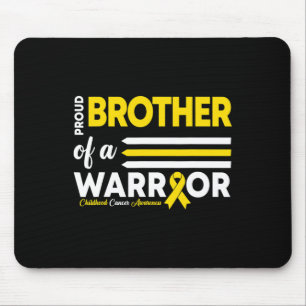 Stolz auf den Krebs eines Bruderkriegers im Kindes Mousepad