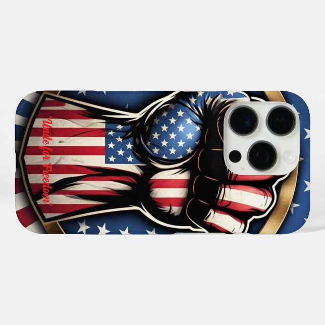 "Stolz auf den Power" iPhone 16 Pro Hülle (Rückseite (Horizontal))