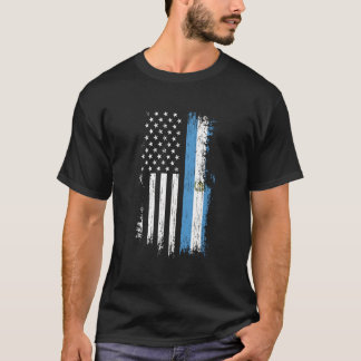 Stolz auf die guatemaltekisch-amerikanische Flagge T-Shirt