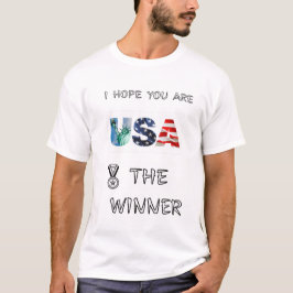 Stolz-auf-die-USA-Weltmeister-USA-Flagge-Athlet T-Shirt
